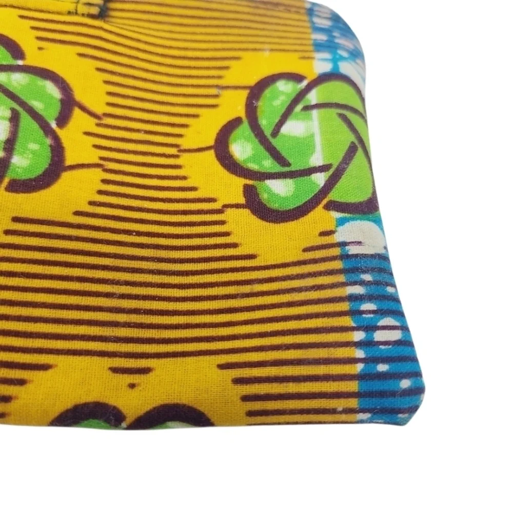 Unbranded | Women's Colorful Ankara Patterned Clutch Wristlet Or Keychain (OS)